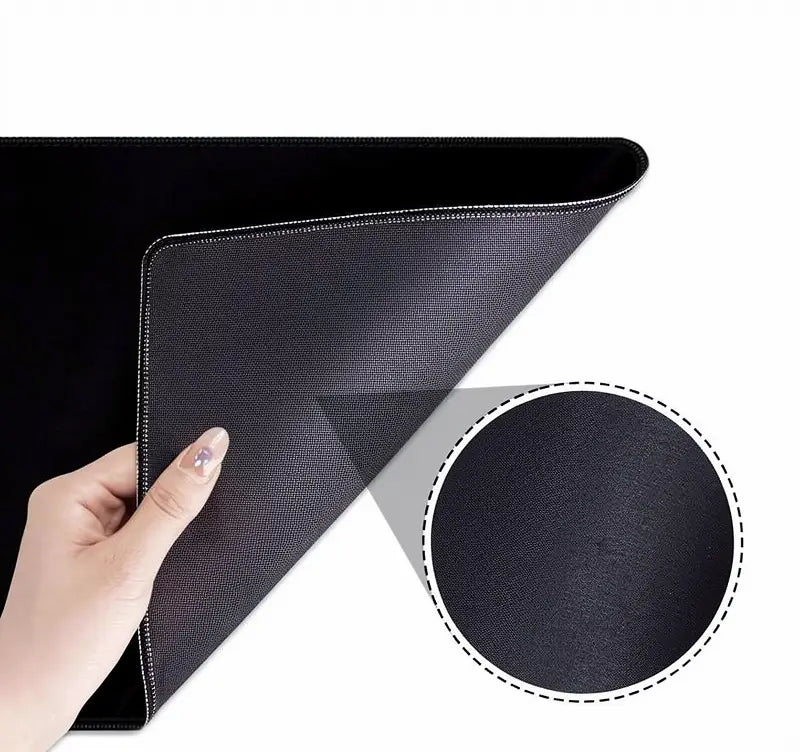 Mouse Pad Extragrande con Atajos de Excel | Tapete de Escritorio XXL para Oficina y Gaming | Bordes Reforzados Antideslizantes | Ideal para Usuarios de Hojas de Cálculo (90x40 cm)