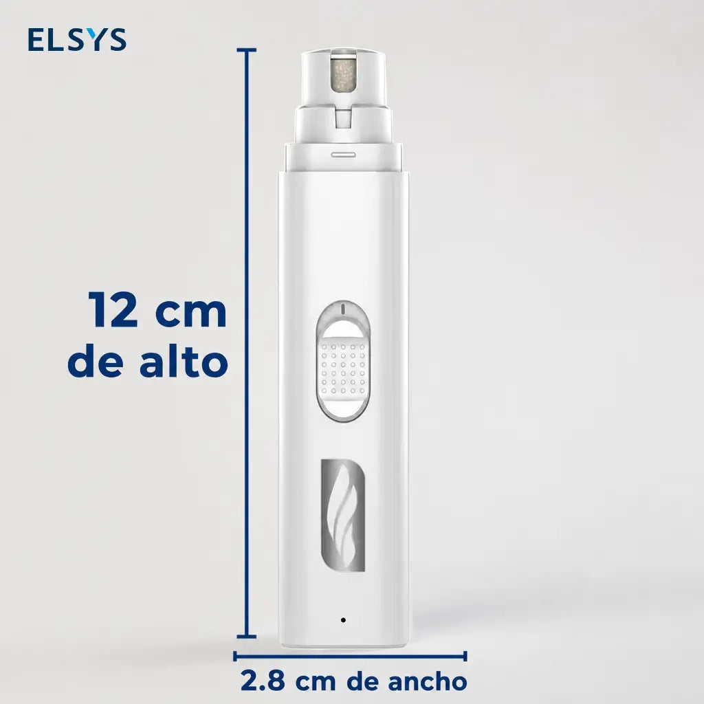 Cortador de uñas para mascotas inalámbrico, agarre ergonómico y operación silenciosa para grooming de perros y gatos en casa con comodidad