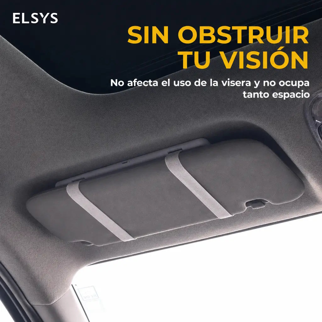 Espejo LED para visera de auto con control táctil y brillo ajustable para maquillarte con claridad en cada viaje sin estorbar tu vista