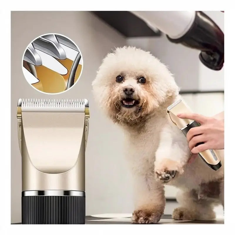Kit de Peluquería Canina Profesional, Rasuradora Eléctrica para Perros, Gatos y Mascotas