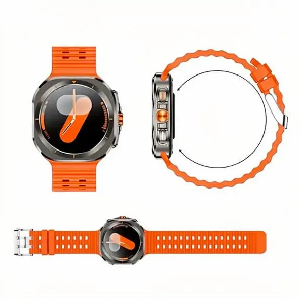 Smartwatch Deportivo con Pantalla HD, Monitoreo de Ritmo Cardíaco y SpO2 - Estilo Moderno y Resistente