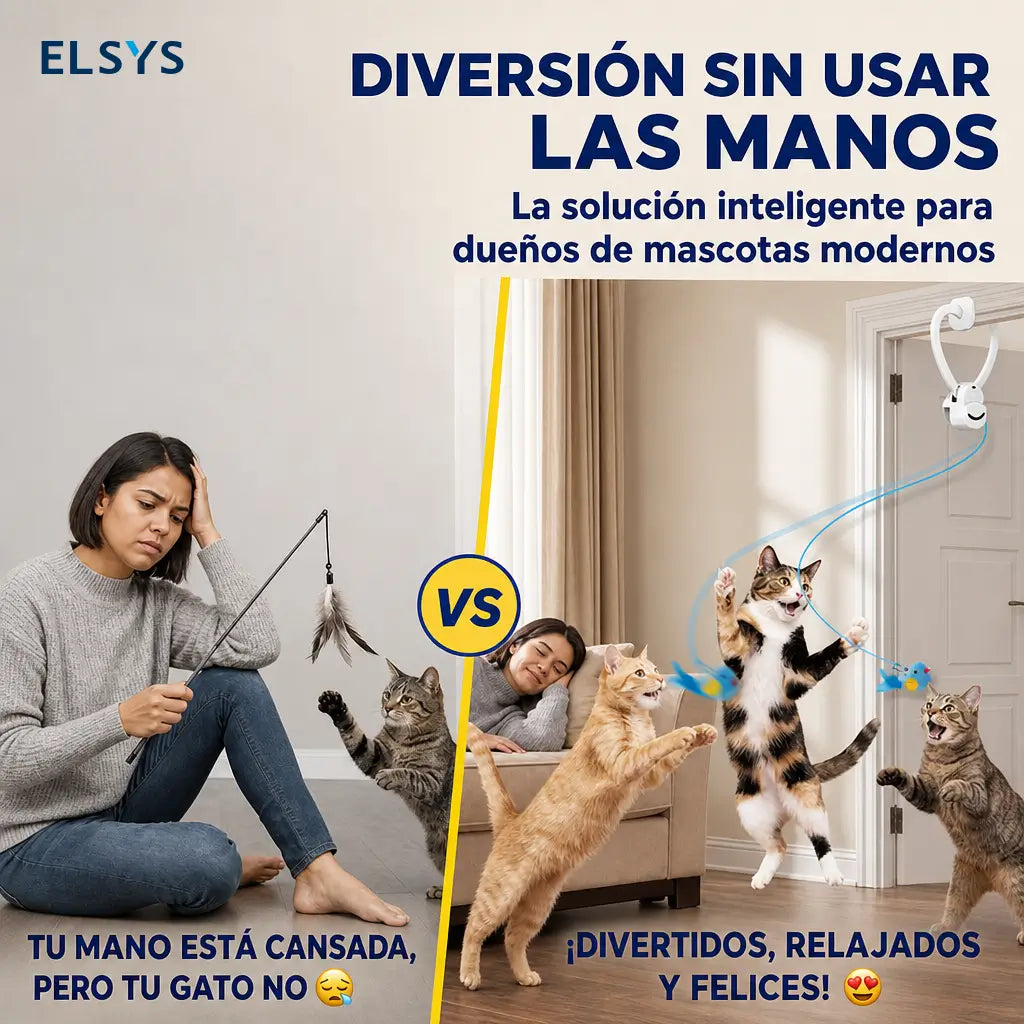 Juguete interactivo para gatos de interior con ave voladora automática USB-C para ejercicio, caza y diversión sin manos en gatitos y adultos