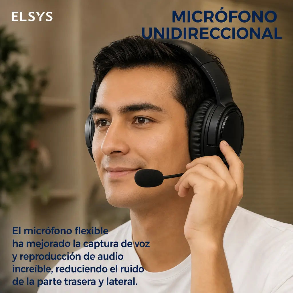 Audífonos gamer con micrófono cancelación de ruido y sonido estéreo 50 mm para Xbox PlayStation PC Switch conexión 3.5 mm alámbrica