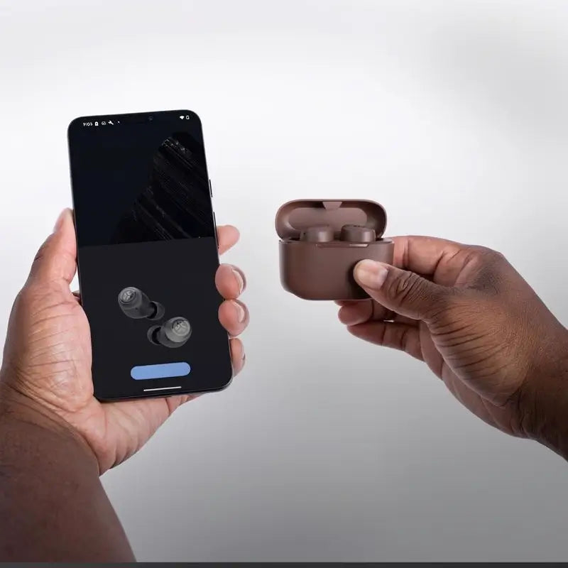 Audífonos Bluetooth In-Ear Completamente Inalámbricos con más de 35 Horas de Batería, Ecualizador Personalizable, Carga Rápida y Controles Táctiles
