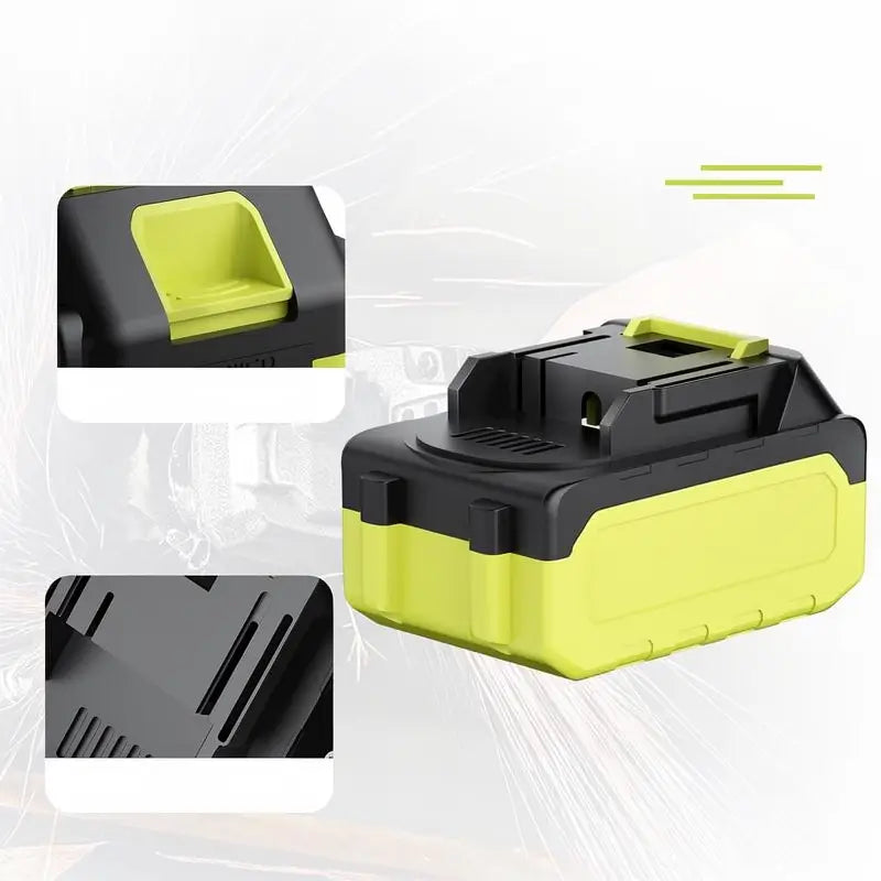 Batería de Litio Recargable de 21V Máx 4.0Ah, Batería de Repuesto de Alta Capacidad para Herramientas Inalámbricas de 21V – Compatible con Sopladores, Hidrolavadoras, Motosierras y Más (1 Paquete) Idea de Regalo Ideal