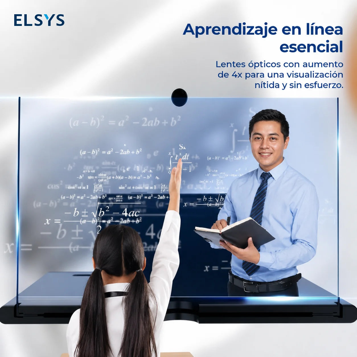 Amplificador de pantalla para celular de 25.4 cm con lente 4x, ideal para series, clases en línea y lectura cómoda diaria