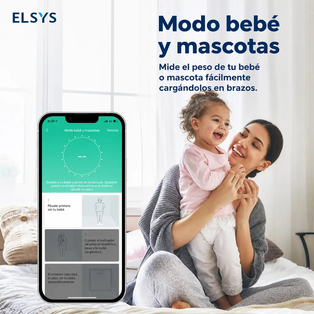 Báscula inteligente de composición corporal con Bluetooth y 13 métricas para controlar peso, grasa y progreso fitness desde tu celular