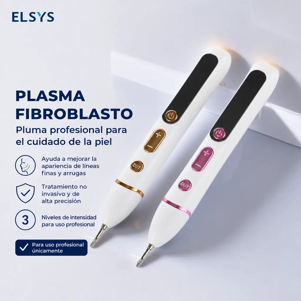 Pluma facial LCD recargable USB con 9 niveles de ajuste para rutina de skincare en casa y retoques de precisión diarios