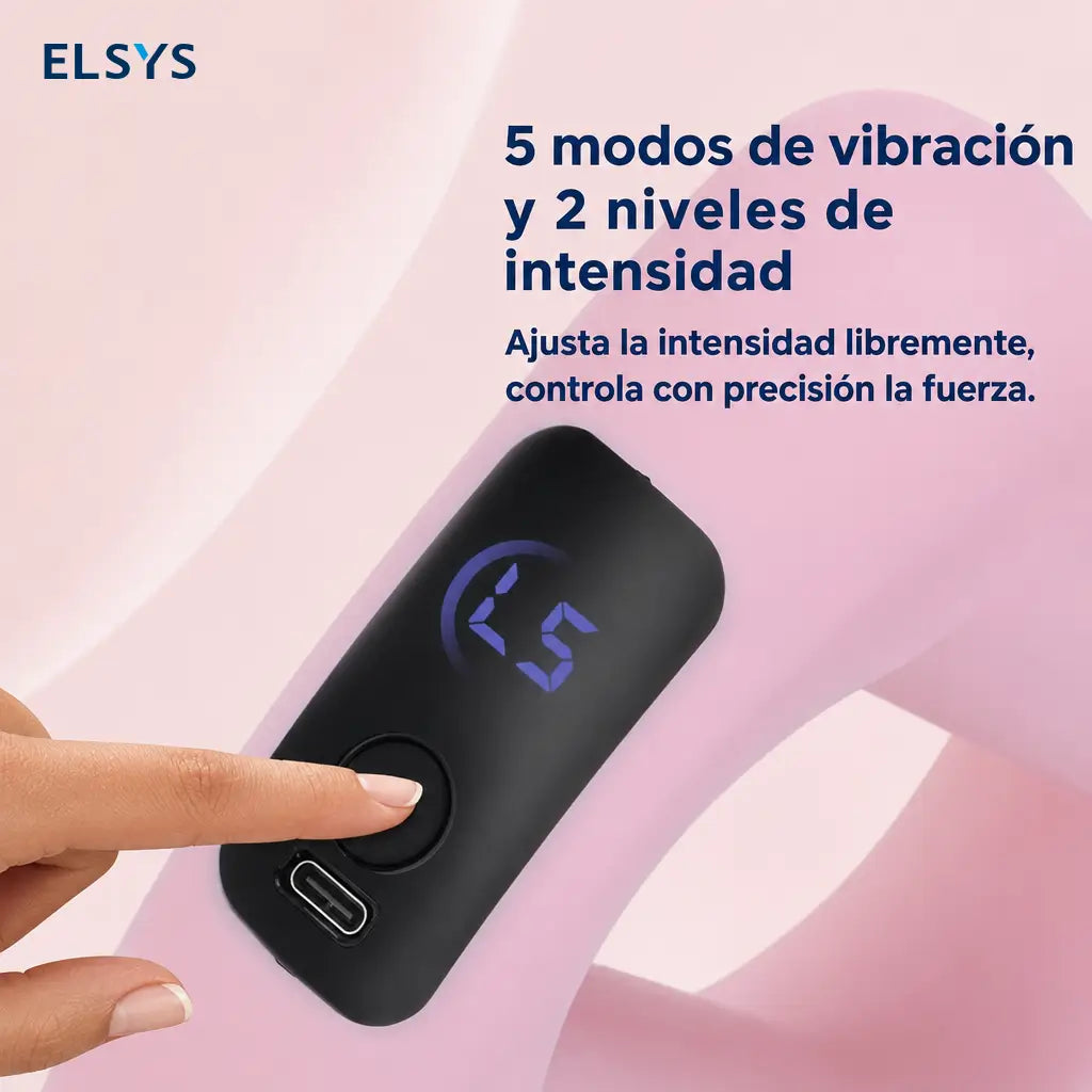 Pistola de masaje profundo con calor, 5 modos de vibración y carga USB-C para espalda, cintura y recuperación muscular portátil y silenciosa