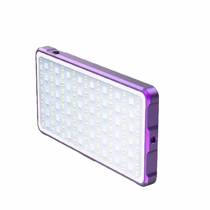 Lámpara de Fotografía Recargable USB, Luz RGB con Cambio de Color, Iluminación Portátil para Cámara, Luz para Selfie de Viaje, Ideal para Streaming y Vlogs, Accesorios para Cámara