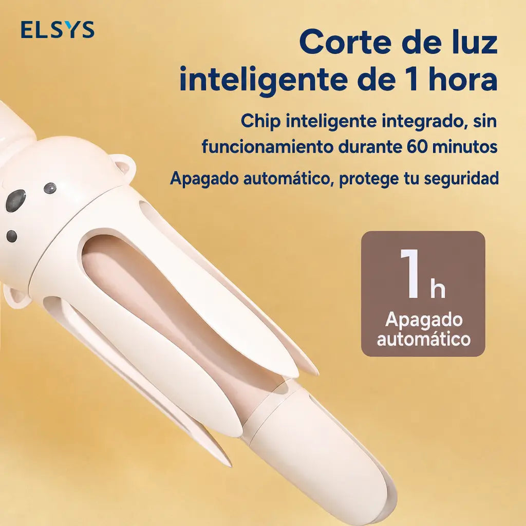 Rizador automático de cabello 32 mm con iones negativos y calentamiento rápido para ondas suaves fáciles en casa diarias