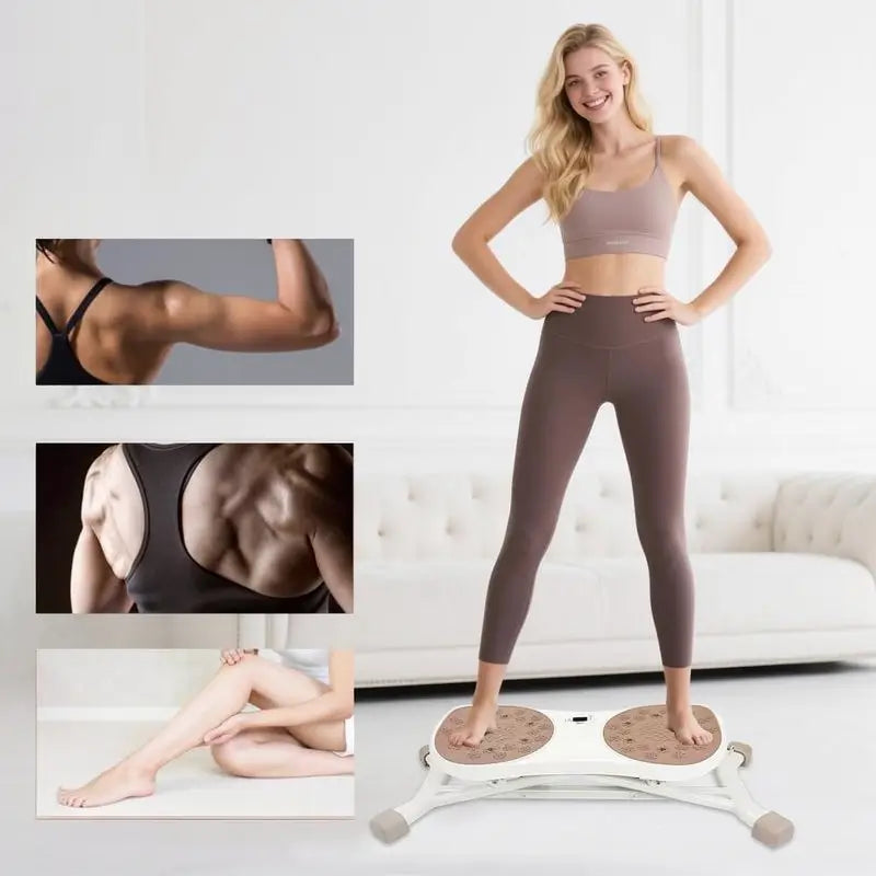 Simulador de Esquí y Escaladora Vertical para Mujer, Entrenamiento de Cardio y Fuerza de Cuerpo Completo, Equipo de Gimnasio en Casa con Deslizadores, Ejercicio Aeróbico Divertido