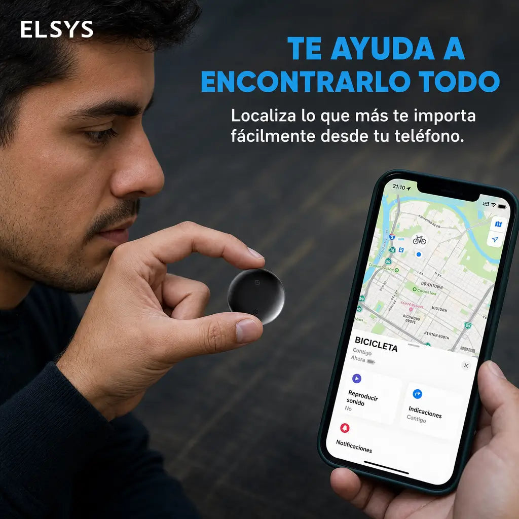 Localizador GPS compacto para auto con imán fuerte, sin mensualidades, resistente al agua para rastrear vehículos y objetos importantes desde tu celular