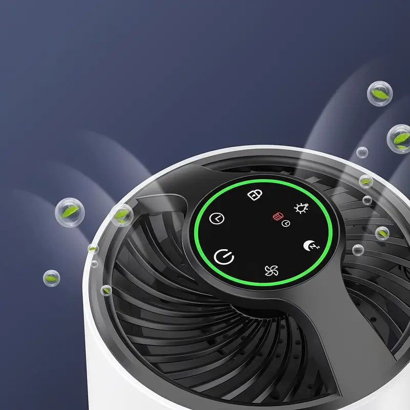 Purificador de Aire para Eliminar Virus, Alérgenos, Polvo y Gérmenes | Diseño Silencioso Seguro para Bebés y Mascotas