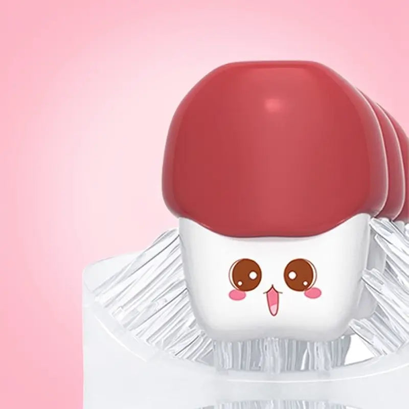 Cepillo de Dientes Eléctrico en U para Niños Sónico Recargable con 1-4 Cabezales 6 Modos de Limpieza Higiene Dental Infantil