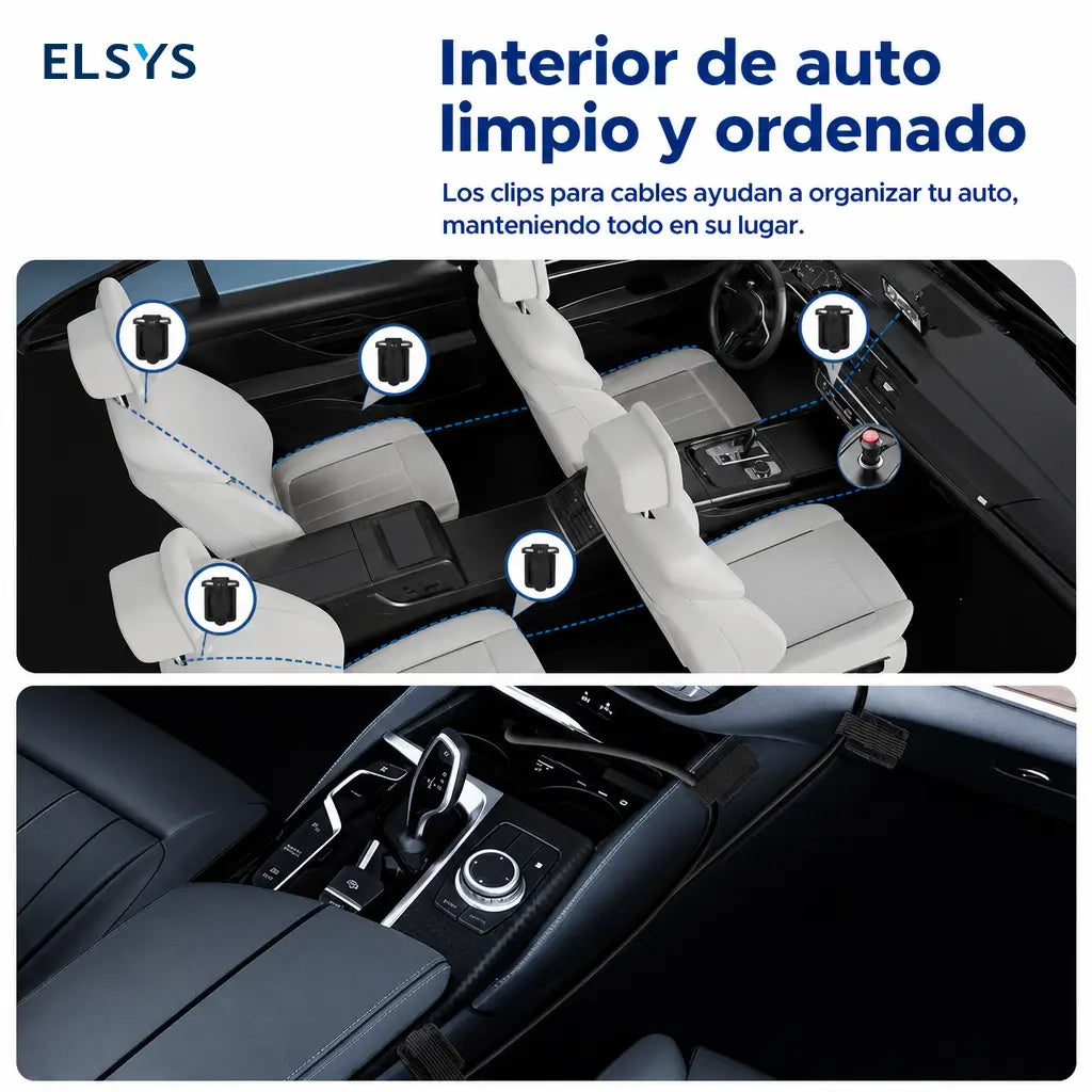 Monitor dual para bebé en auto con pantalla 7.2” 1080P, visión nocturna y vista dividida para dos niños en viajes familiares