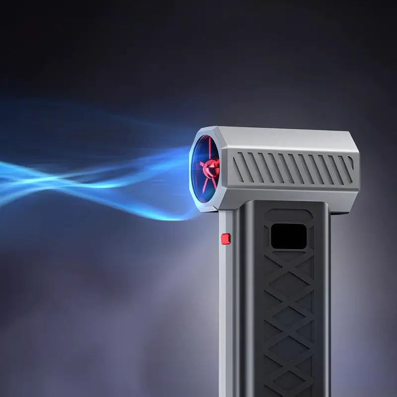 Ventilador Turbo Portátil de Alta Velocidad 150,000 RPM, Soplador y Aspiradora 2 en 1, Mini Plumero de Aire Inalámbrico para Auto y Camping, Carga USB