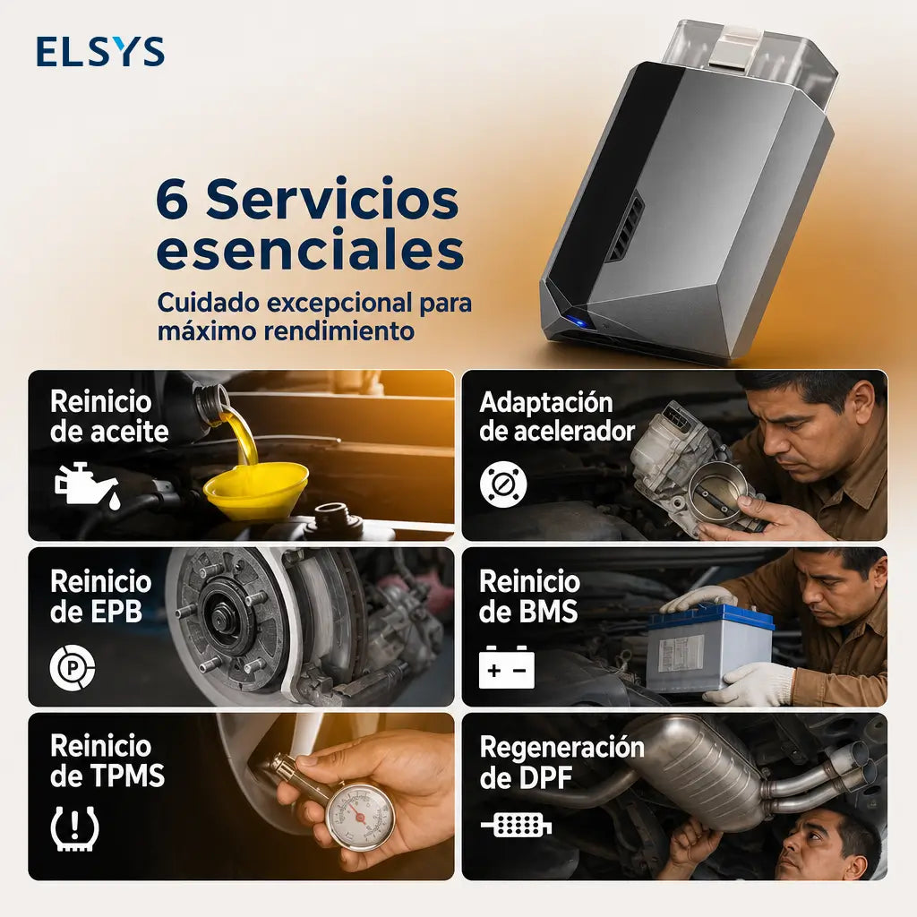Escáner OBD2 Bluetooth CarPal con diagnóstico de todos los sistemas y 6 reinicios para revisar tu auto desde el celular fácilmente