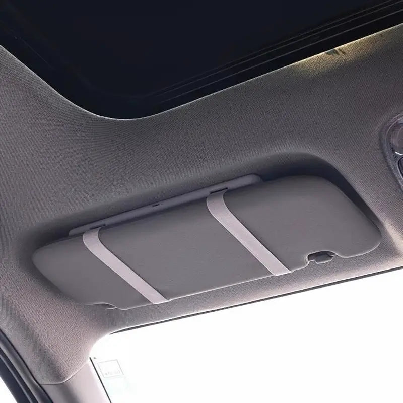 Espejo de Maquillaje para Visera de Auto - Pantalla Táctil LED con Brillo Ajustable - Espejo de Vanidad HD Recargable para Interior de Coche - Accesorios Esenciales