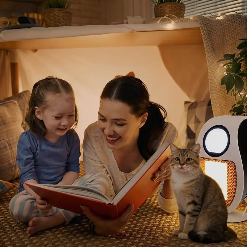 Calentador Eléctrico de Pared para Espacios Pequeños y Cuarto de Mascotas, Calefactor Compacto con Control Remoto, Termostato Ajustable, Temporizador y Pantalla LED, Ideal para Baño