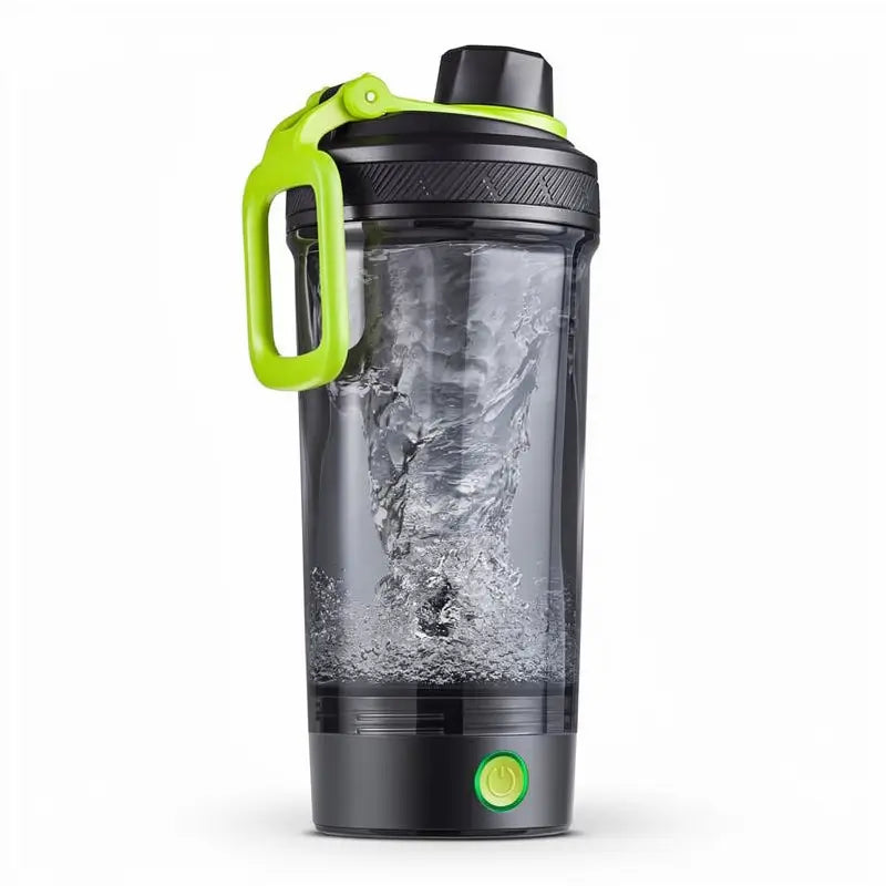 Botella Mezcladora Eléctrica para Proteína - Vaso Mezclador Inteligente, Diseño Antiderrames, Vaso Recargable USB para Batidos y Sustitutos de Comida, Tritan Sin BPA, 710ml