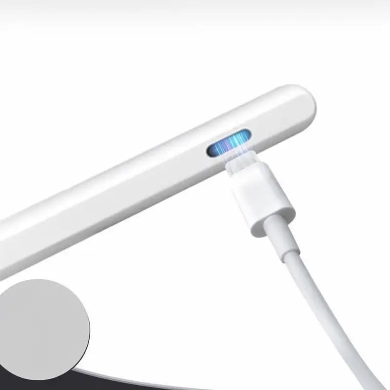 Lápiz Óptico de Carga Rápida con Rechazo de Palma y Sensibilidad a la Inclinación, Pluma Táctil Activa Compatible con iPad 6/7/8/9/10, Pro 32.7 cm y 27.9 cm, Air 3/4/5, Mini 5/6