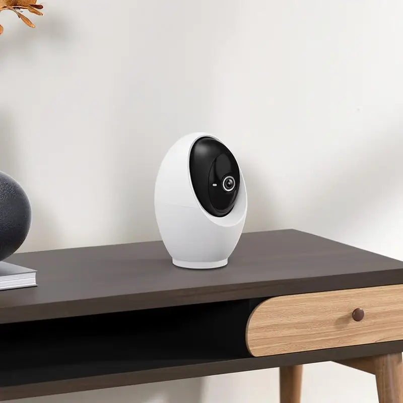Cámara de Seguridad 360° para Interior/Exterior, Lentes Simples/Duales, Resolución 2K/4K, Detección con IA, Seguimiento de Movimiento y Visión Nocturna a Color, Sin Suscripción, Compatible con Alexa y Google