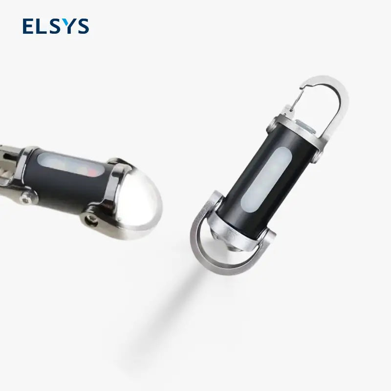Mini Linterna LED para Llavero Recargable USB-C con Gancho, Lámpara Compacta de 200 Lúmenes Súper Brillante, Linterna de Emergencia para Camping, Senderismo, Hogar y Apagones - Iluminación Portátil y Duradera