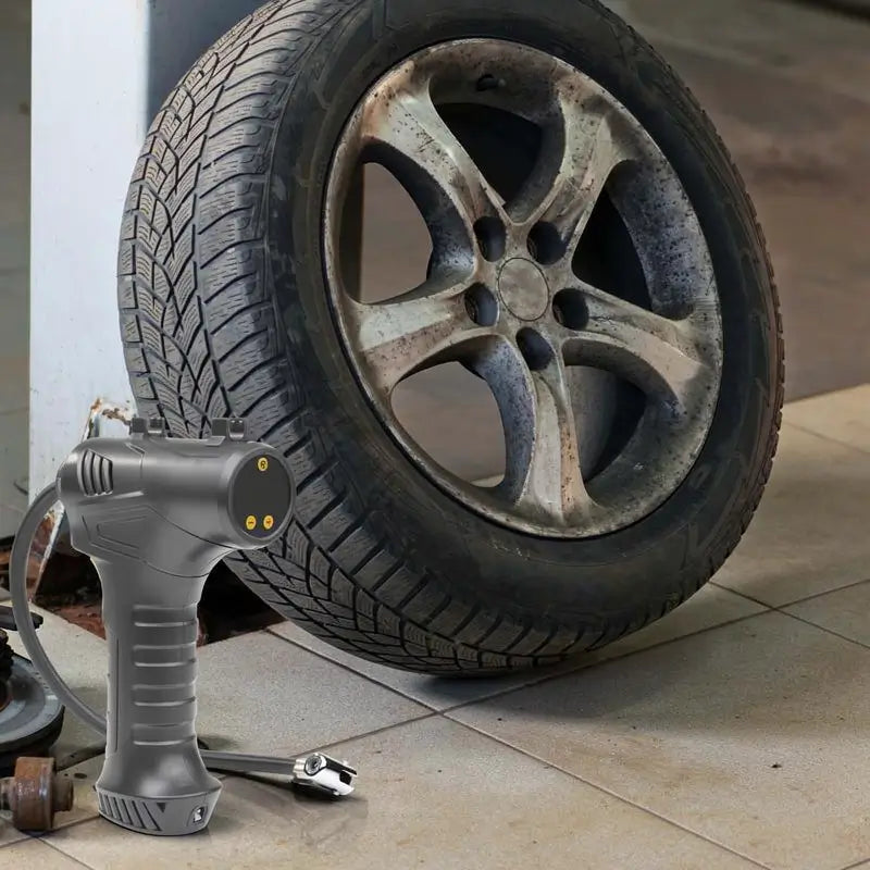 Inflador de Llantas Inalámbrico para Auto y Compresor de Aire Portátil - Fácil de Usar