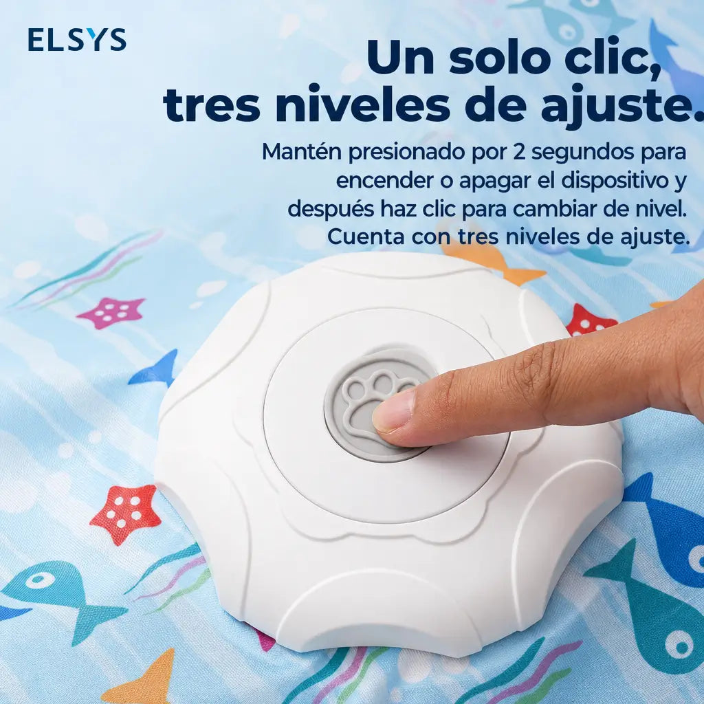 Tapete eléctrico interactivo para gatos con movimiento irregular 360°, batería recargable, 3 velocidades y varita teaser para juego de caza interior