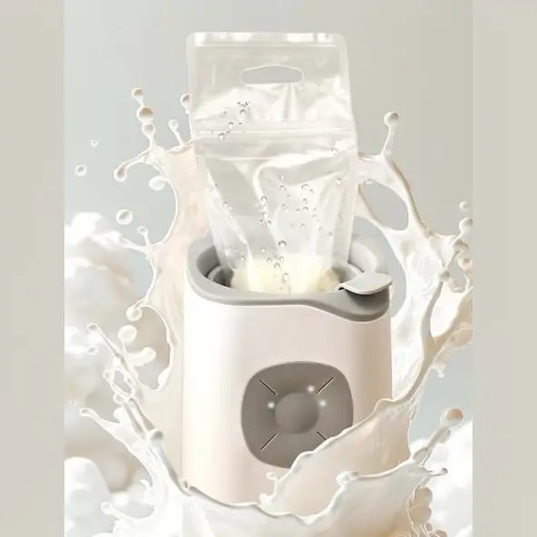 Calentador de Biberones Eléctrico para Leche Materna y Fórmula, Control de Temperatura Preciso, Función de Descongelado, Esterilizado y Calentador de Alimentos para Bebé