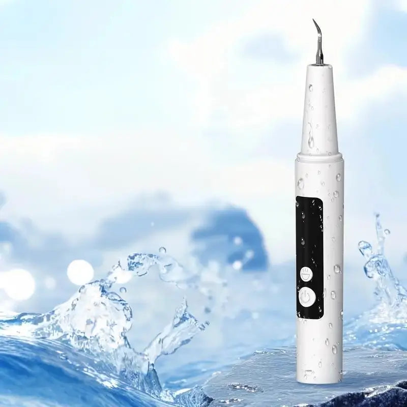 Limpiador Dental Eléctrico y Eliminador de Sarro Profesional - Quita Manchas y Placa en Casa para Prevenir Caries y Mal Aliento