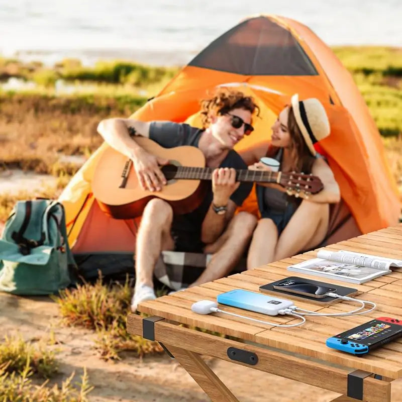 Paquete de 2 Baterías Portátiles de 10000mAh, Carga Rápida de 22.5W, Power Bank con Pantalla Digital para Celular y Tableta, Regalo Ideal