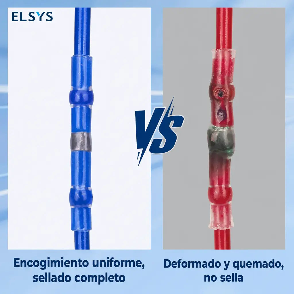 Kit de 300 conectores termocontráctiles con soldadura y sello impermeable para cableado automotriz