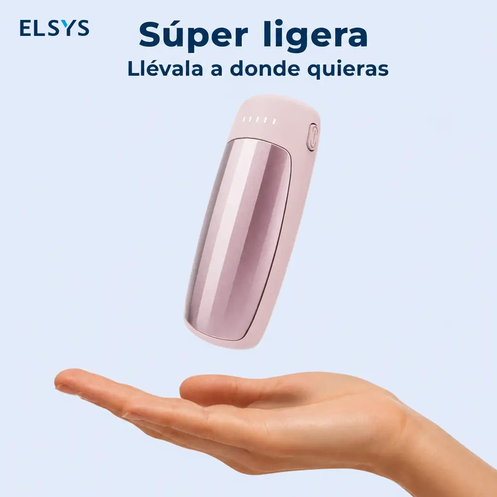 Calentadores eléctricos de bolsillo 2 piezas con agarre antideslizante y 5 temperaturas para caza, golf y campamento en invierno al aire libre