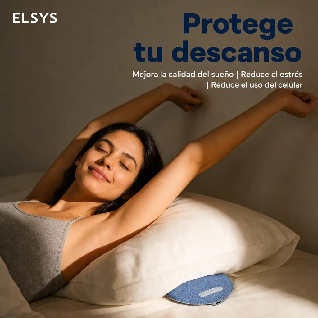 Bocina Bluetooth para almohada S-1 ultradelgada con ruido blanco y temporizador para dormir sin audífonos cómodamente