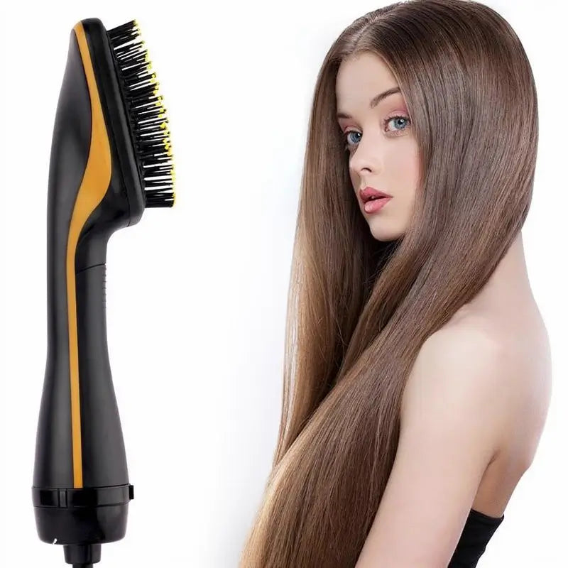 Cepillo de Aire Caliente Multifuncional, Alaciadora Automática con Iones Negativos, Herramienta de Estilismo Profesional para Hogar y Salón, Estilizado Diario de Cabello