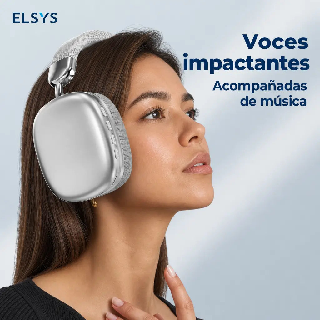Audífonos Bluetooth 5.3 con cancelación de ruido, sonido HIFI y micrófono para gaming, música y llamadas en celular iPhone y Android