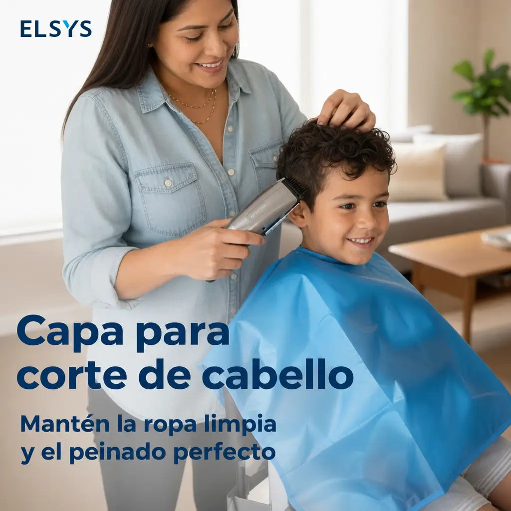 Cortadora de cabello para bebé con succión silenciosa, cuchillas cerámicas y peines ajustables para cortes seguros en casa prácticos