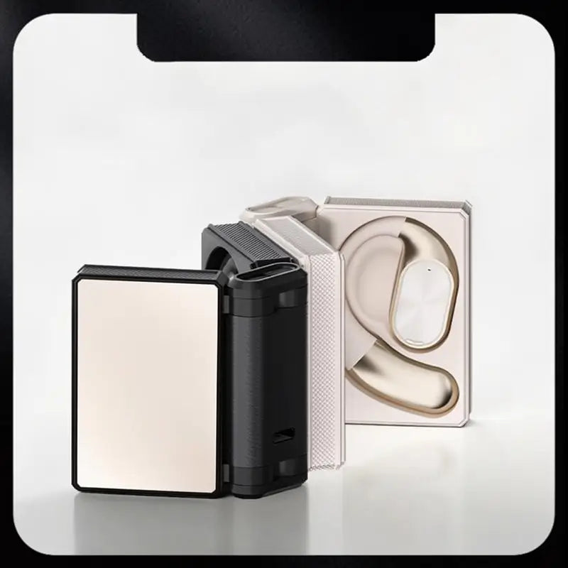 Audífonos Inalámbricos Bluetooth de Oído Abierto, Bajos Potentes de 14.2mm con ENC, 100H de Batería, Auriculares Deportivos IPX5 Resistentes al Agua y al Sudor, Compatibles con iPhone y Android, Ideales para Deporte y Estudio