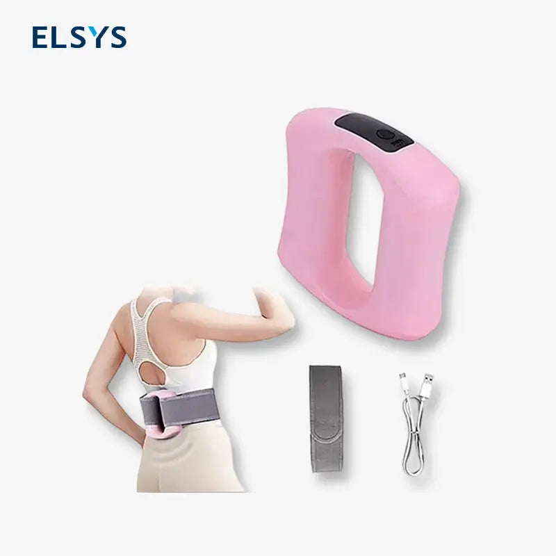 Pistola de Masaje Muscular de Percusión Profunda con Calor, Intensidad Ajustable, Silenciosa y Recargable USB-C