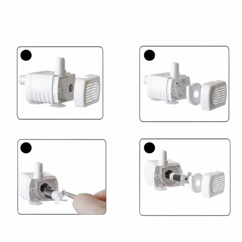 Fuente de Agua de Acero Inoxidable para Gatos y Perros, Bebedero Automático de 2.2 Litros con Bomba Ultra Silenciosa y 3 Filtros, Plato de Agua Cuadrado para Mascotas