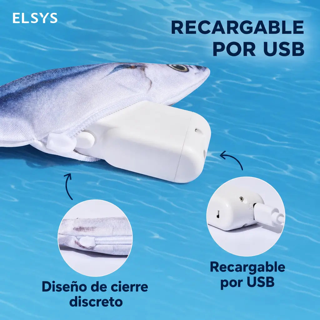 Set de 3 peces interactivos para gato con sensor de movimiento, catnip y carga USB para juego activo diario sin aburrimiento