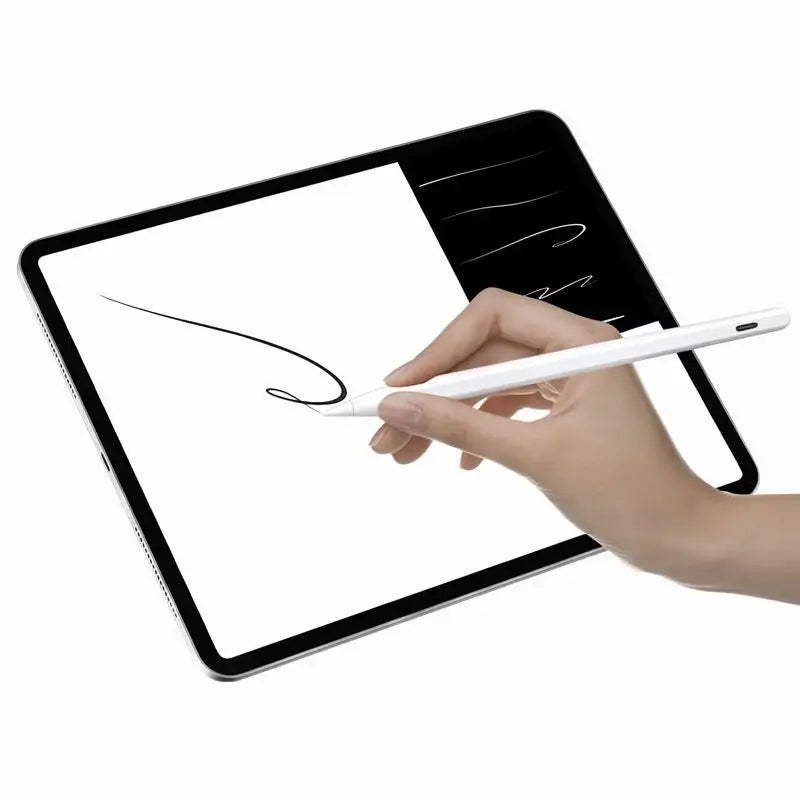 Lápiz Óptico de Carga Rápida con Rechazo de Palma y Sensibilidad a la Inclinación, Pluma Táctil Activa Compatible con iPad 6/7/8/9/10, Pro 32.7 cm y 27.9 cm, Air 3/4/5, Mini 5/6