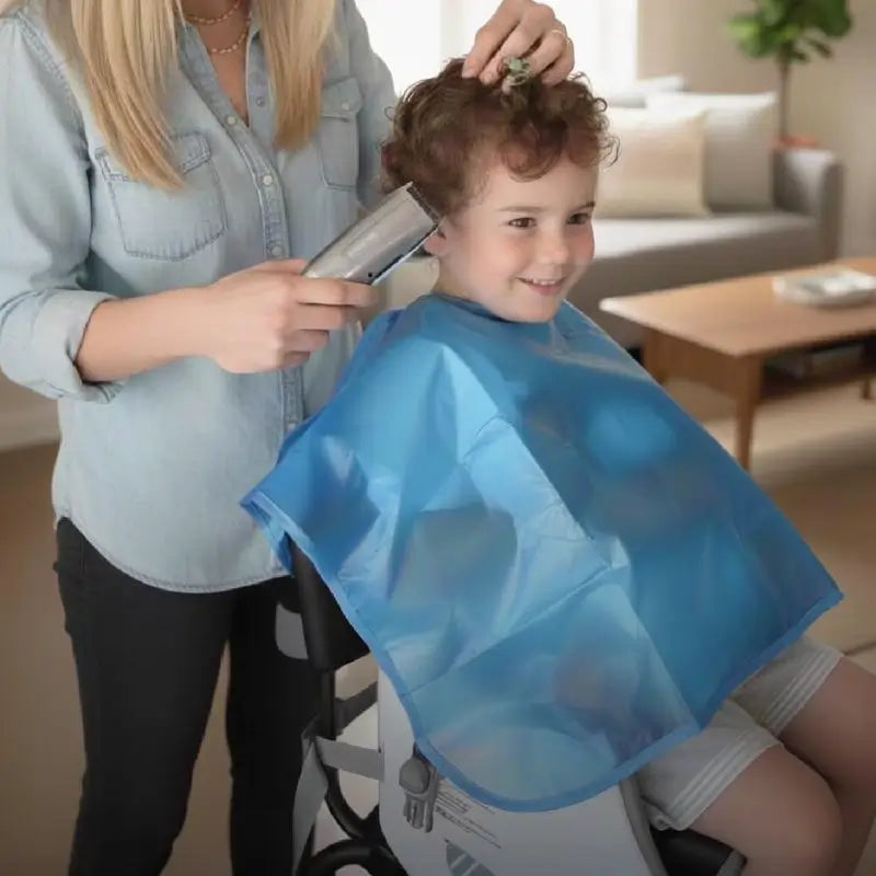 Cortadora de Cabello para Bebés, Rasuradora Eléctrica Ultra Silenciosa con Aspiradora y Base de Carga, Kit de Peluquería Inalámbrico Impermeable para Niños y Adultos