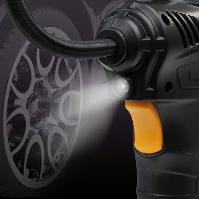 Inflador de Llantas Inalámbrico para Auto y Compresor de Aire Portátil - Fácil de Usar