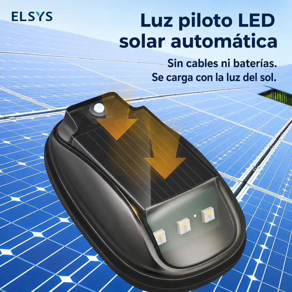 Luz estroboscópica solar RGB para techo de auto, con control remoto e instalación inalámbrica para camionetas pickup y camping nocturno seguro