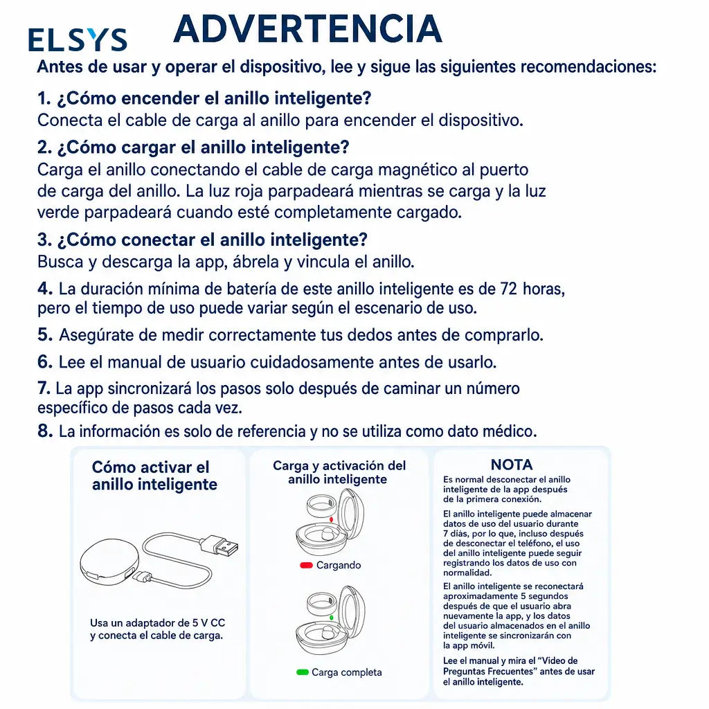 Anillo inteligente R09 con estuche de carga, monitoreo de sueño y temperatura para actividad diaria y bienestar en pareja sin complicaciones
