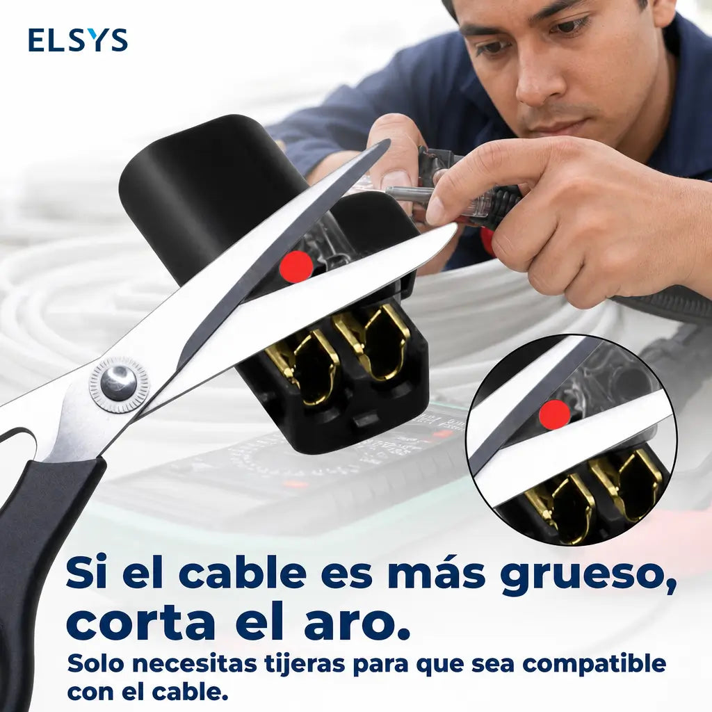 Conectores rápidos de 2 pines para tiras LED de bajo voltaje, con broche seguro para cableado DIY en auto y hogar