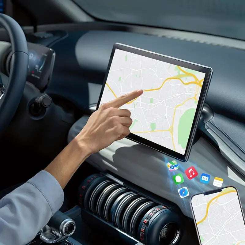 Adaptador Inalámbrico 2026 para CarPlay y Android Auto, Conexión Rápida y Estable, Manos Libres, Mini Dongle USB para Autos con CarPlay de Cable, Plug-and-Play